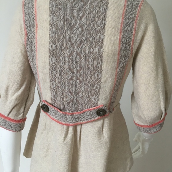 FREE PEOPLE Cardigan Sweater 3/4 Sleeves - Picture 4 of 6